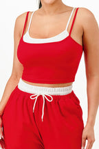 Tank Top And Sweatpant Set | Mixtshop LLC