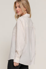 Long Sleeve Linen Blend Shirt | Mixtshop LLC