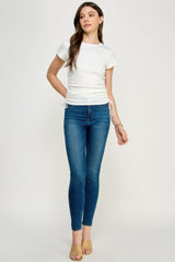 Side Ruched Detail Top | Mixtshop LLC
