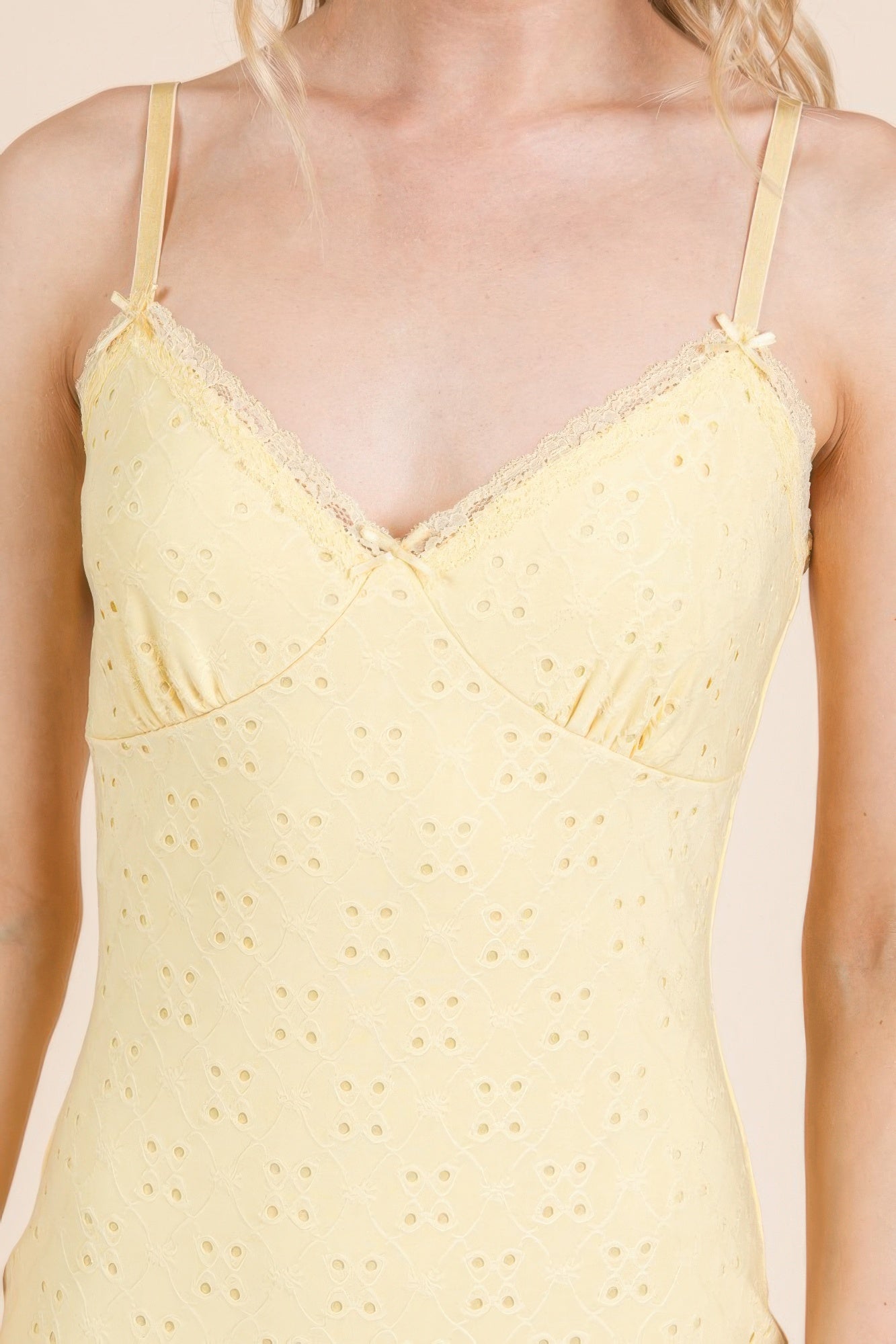 Eyelet Mini Dress | Mixtshop LLC
