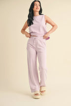 Mineral Wash Sleeveless Top | Mixtshop LLC