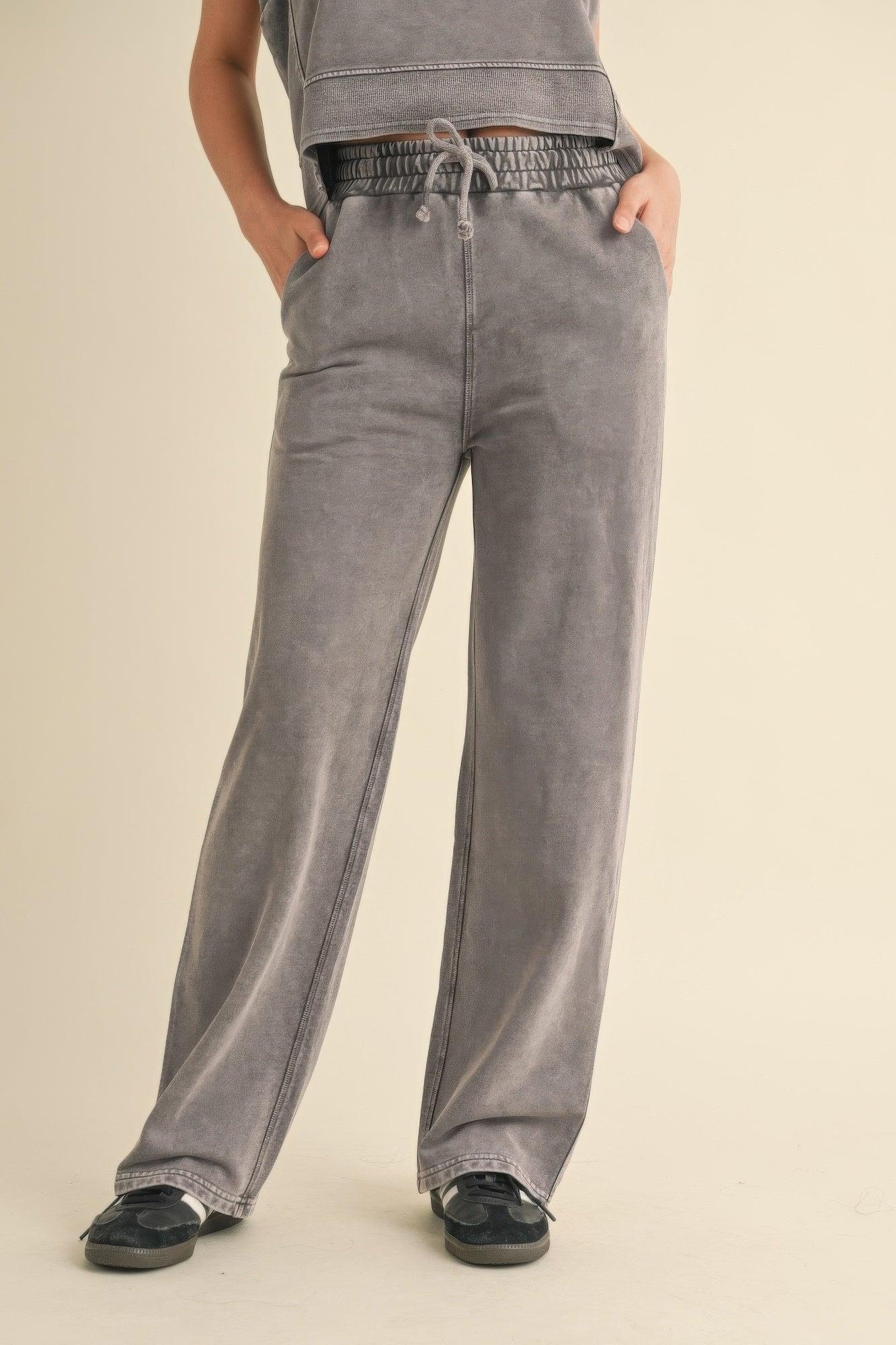 Mineral Wash Pants | Mixtshop LLC Main image
