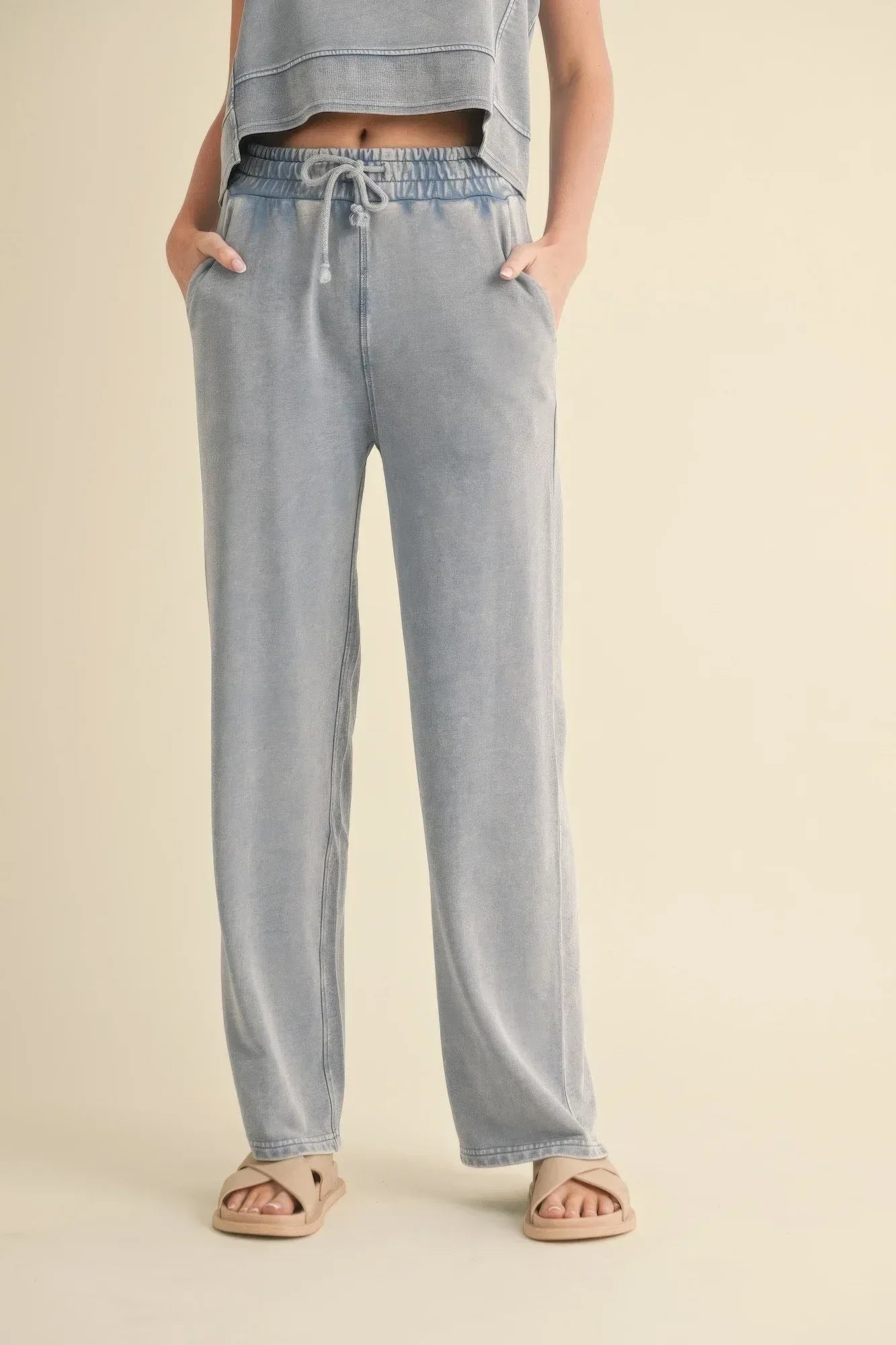 Mineral Wash Pants | Mixtshop LLC Main image