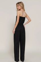 Crinkle Knit Tube Jumpsuit | Mixtshop LLC