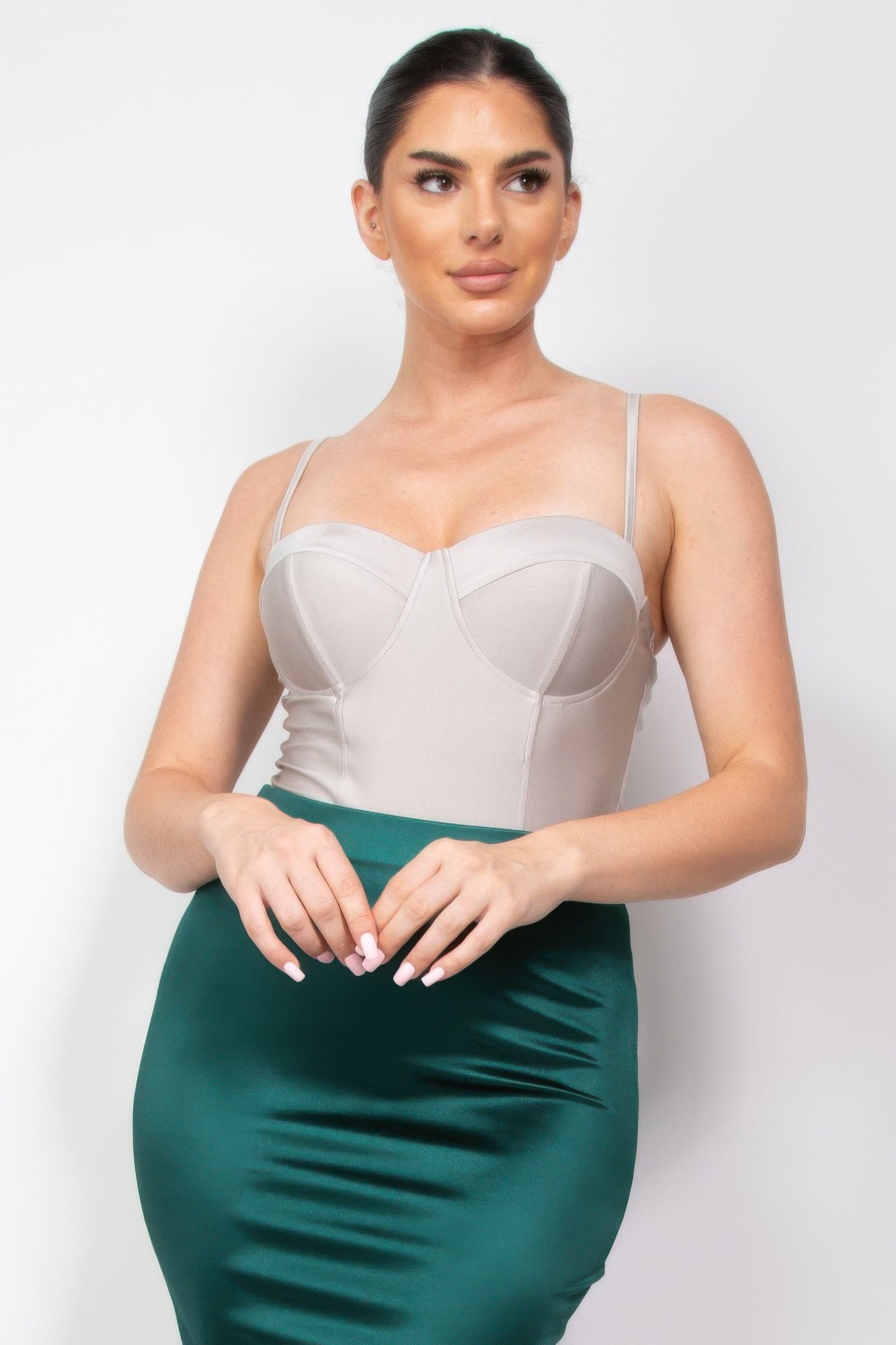 Solid Sweetheart Cami Bodysuit | Mixtshop LLC
