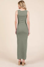 Sleeveless Rib Maxi Dress | Mixtshop LLC