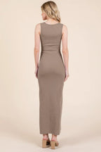 Sleeveless Rib Maxi Dress | Mixtshop LLC