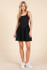 Backless Tie Mini Dress | Mixtshop LLC