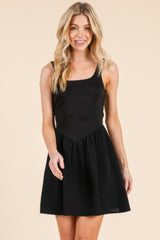 Backless Tie Mini Dress | Mixtshop LLC