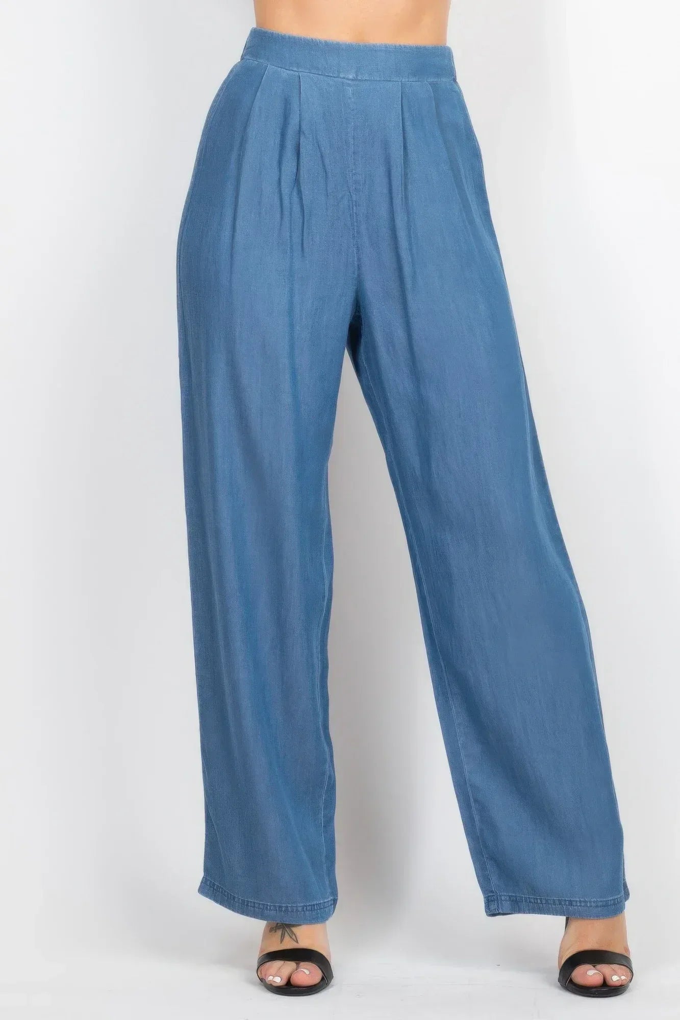 Tube Tied Top & Wide Pants Set | Mixtshop LLC