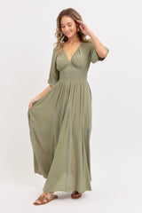 Romantic Flowy Maxi Dress | Mixtshop LLC