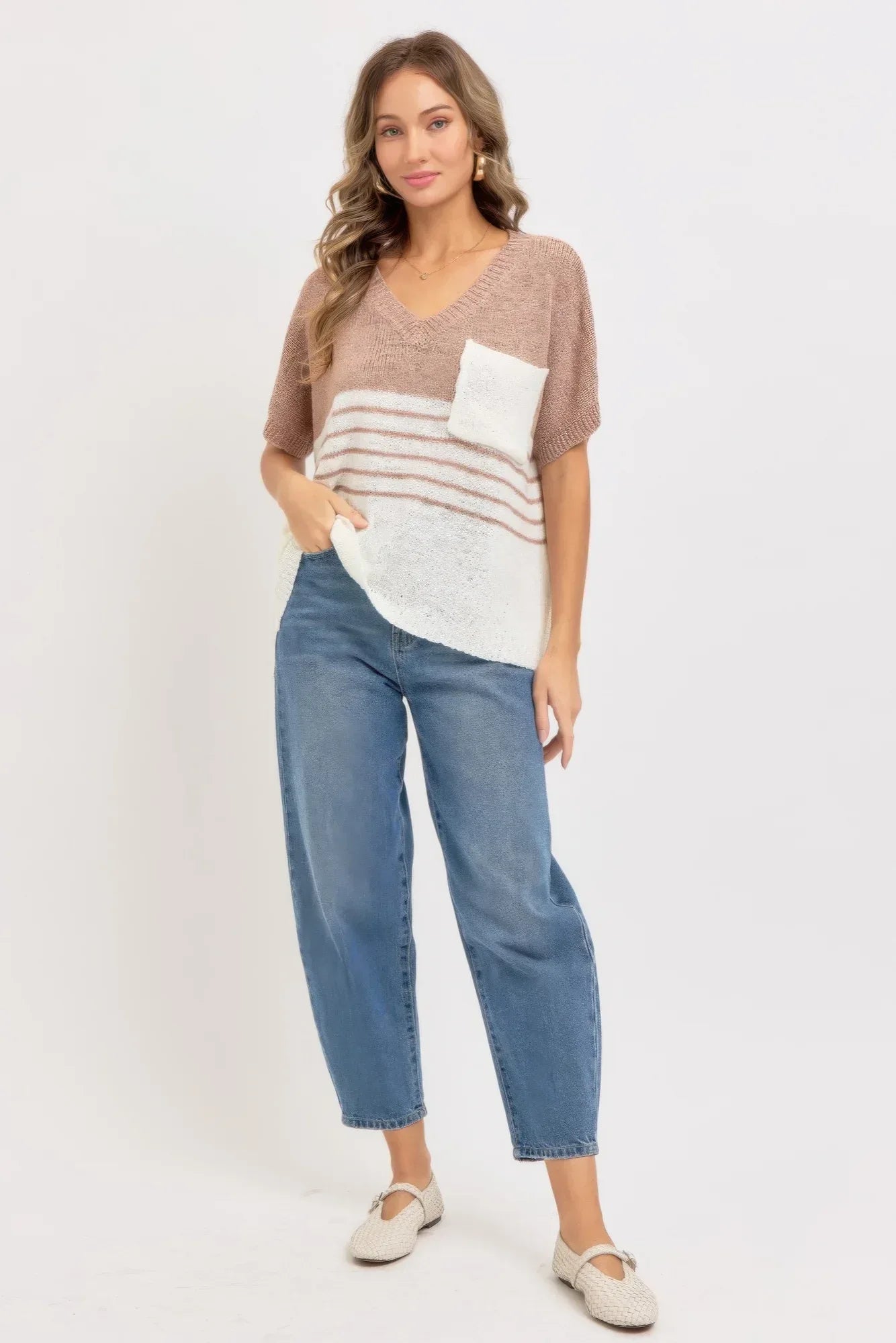 Casual Oversized Knit Top Secondary image