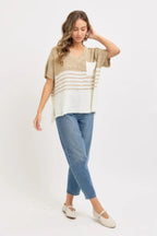 Casual Oversized Knit Top | Mixtshop LLC
