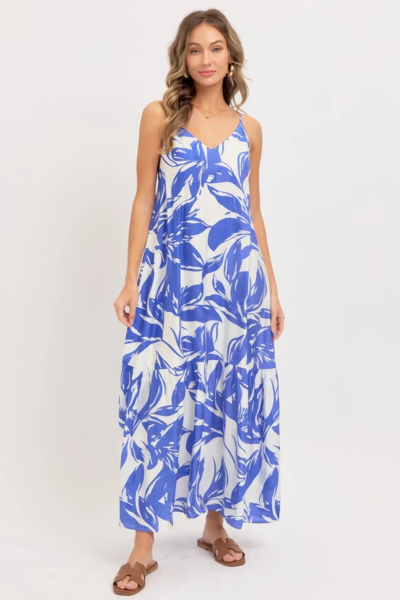 Floral Maxi Dress | Mixtshop LLC Main image