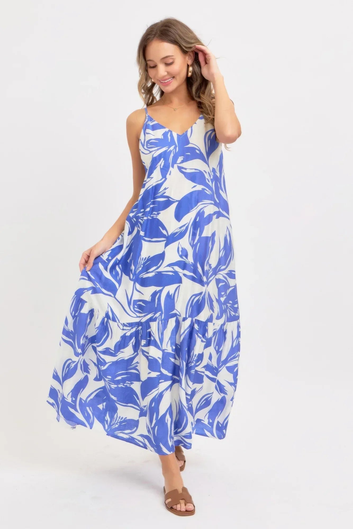 Floral Maxi Dress Secondary image
