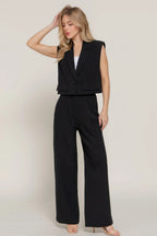 Lapel Collar W/shoulder Pads Vest | Mixtshop LLC