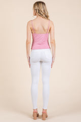 Basic Double Layers Fitted Cami Top | Mixtshop LLC