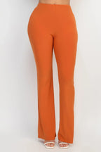 Fit And Flare Elastic Casual Pants | Mixtshop LLC
