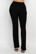 Fit And Flare Elastic Casual Pants | Mixtshop LLC