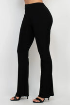 Fit And Flare Elastic Casual Pants | Mixtshop LLC