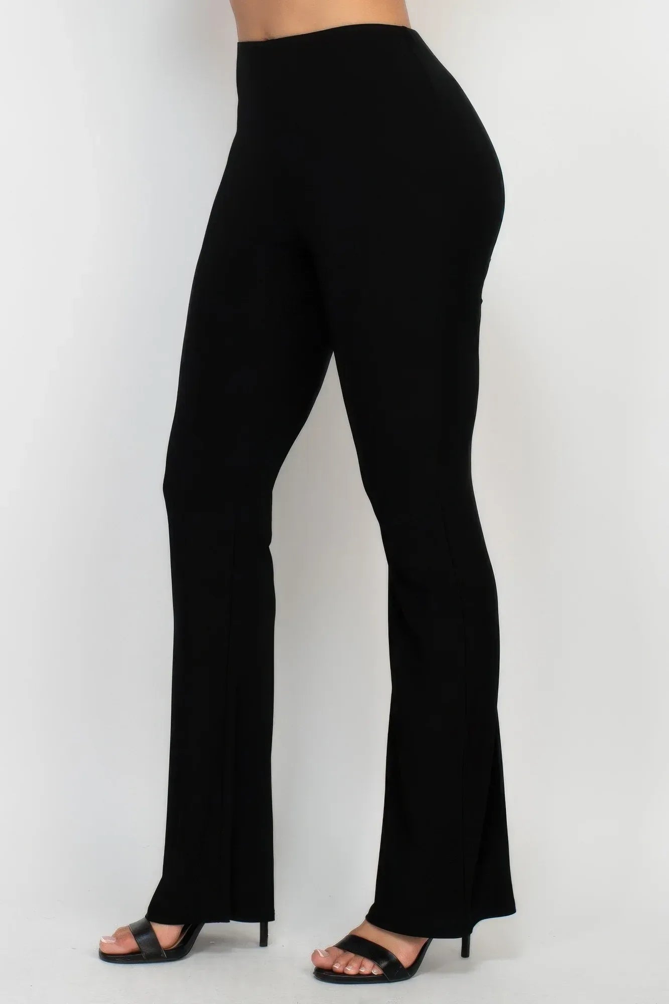 Fit And Flare Elastic Casual Pants | Mixtshop LLC