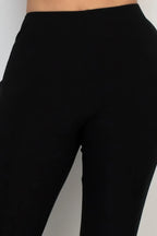 Fit And Flare Elastic Casual Pants | Mixtshop LLC