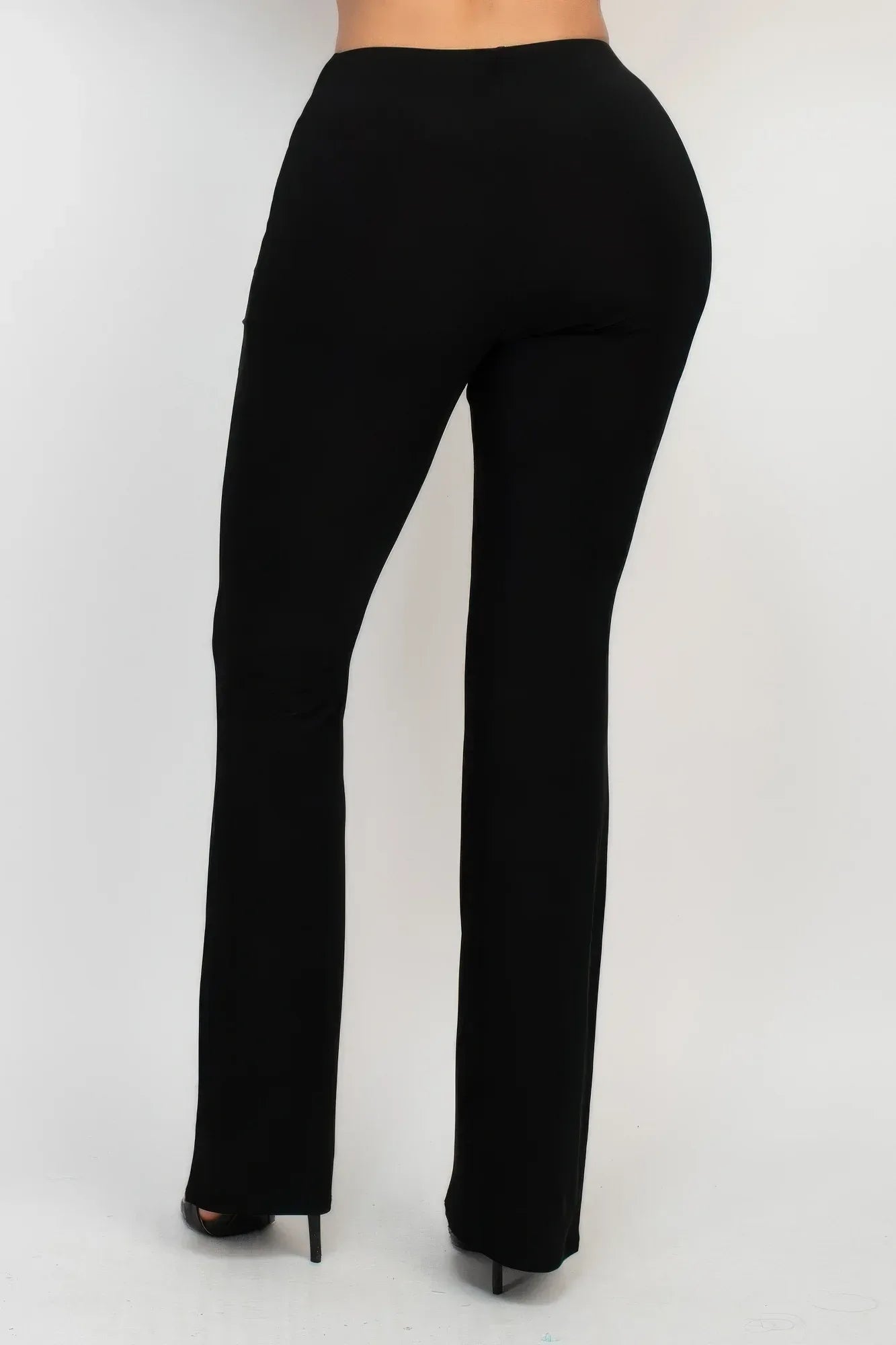 Fit And Flare Elastic Casual Pants | Mixtshop LLC