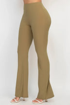 Fit And Flare Elastic Casual Pants | Mixtshop LLC