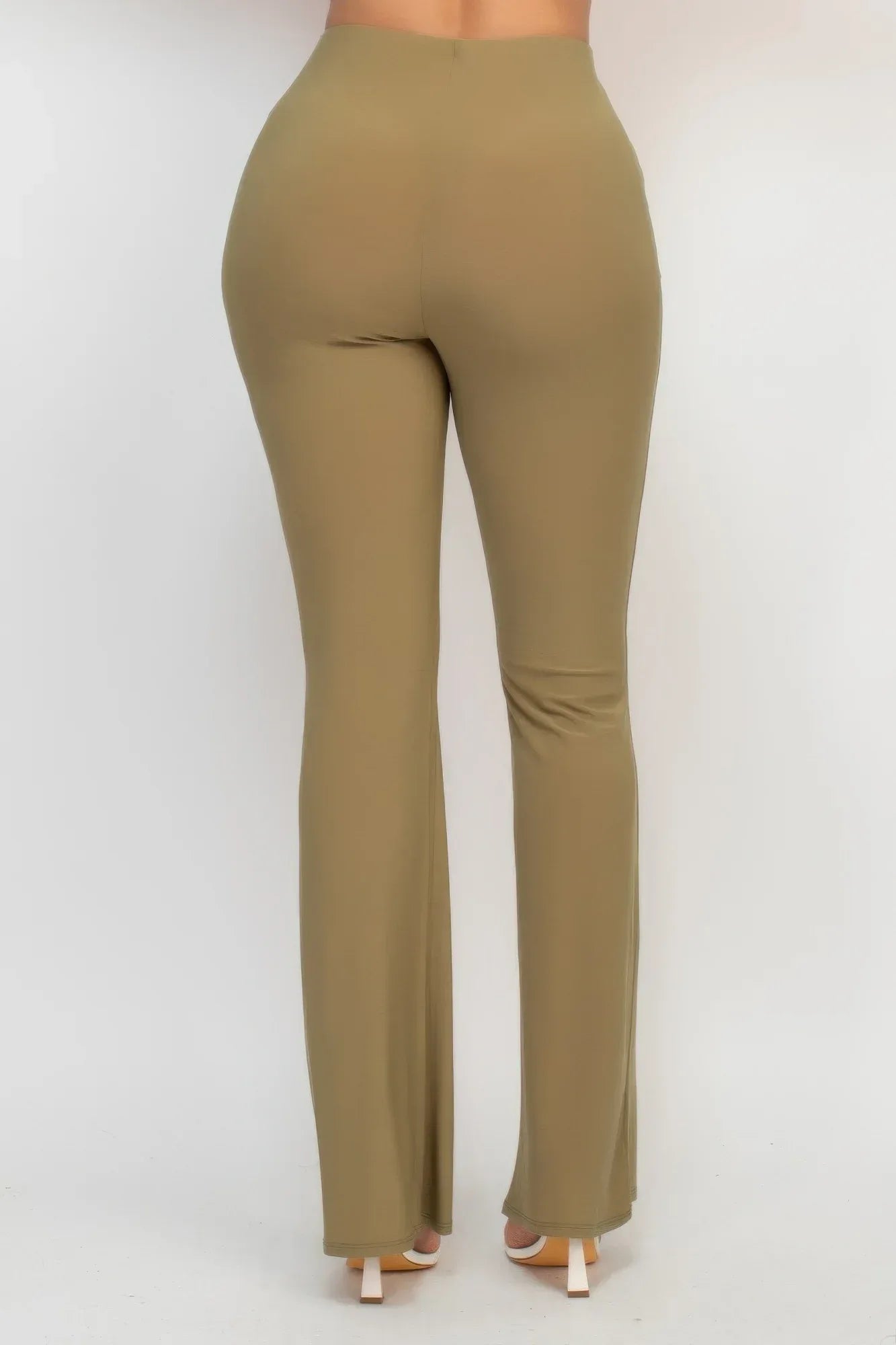 Fit And Flare Elastic Casual Pants | Mixtshop LLC