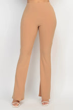 Fit And Flare Elastic Casual Pants | Mixtshop LLC