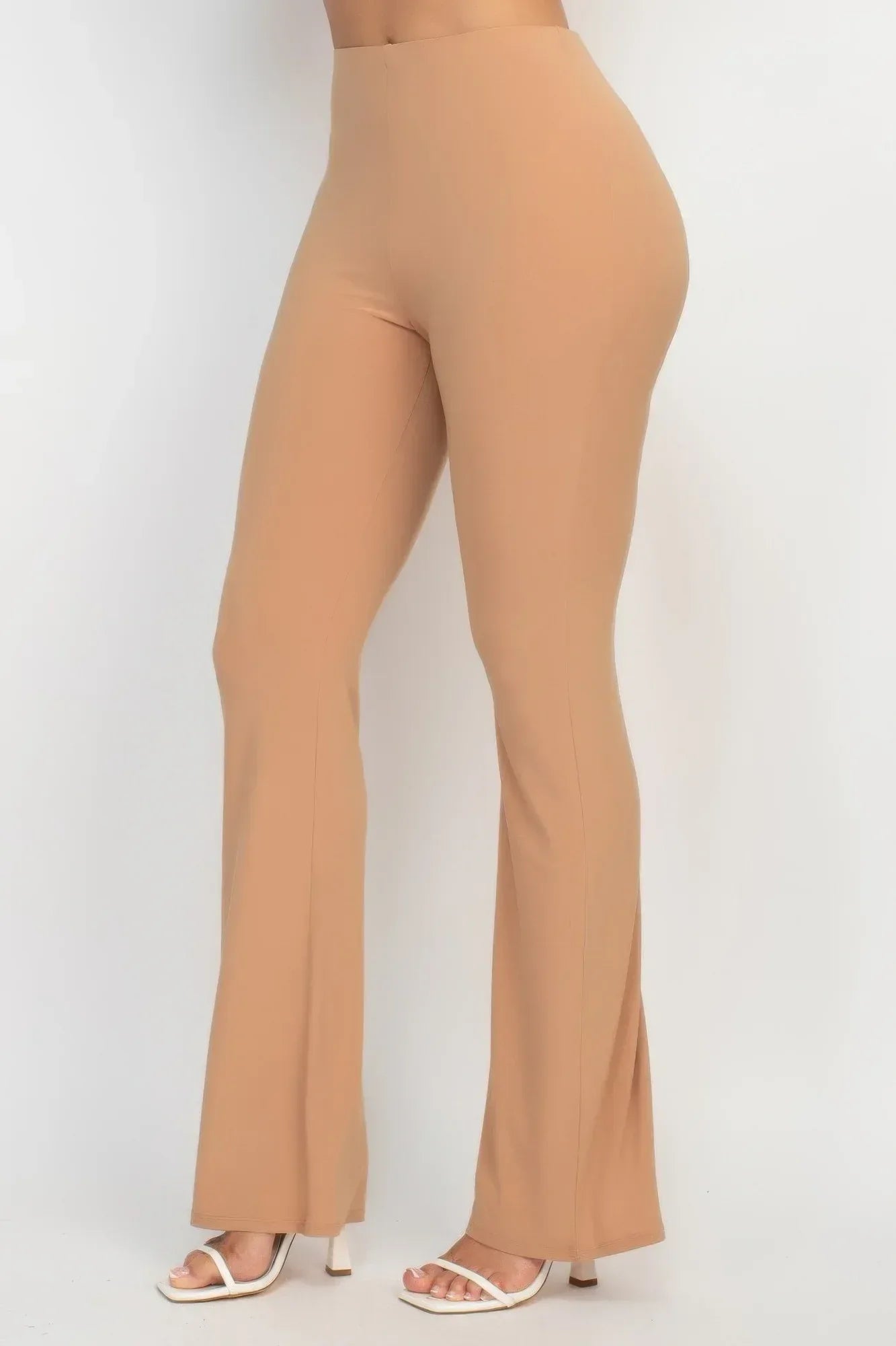 Fit And Flare Elastic Casual Pants | Mixtshop LLC
