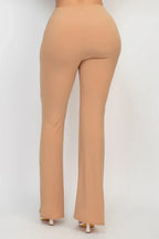 Fit And Flare Elastic Casual Pants | Mixtshop LLC