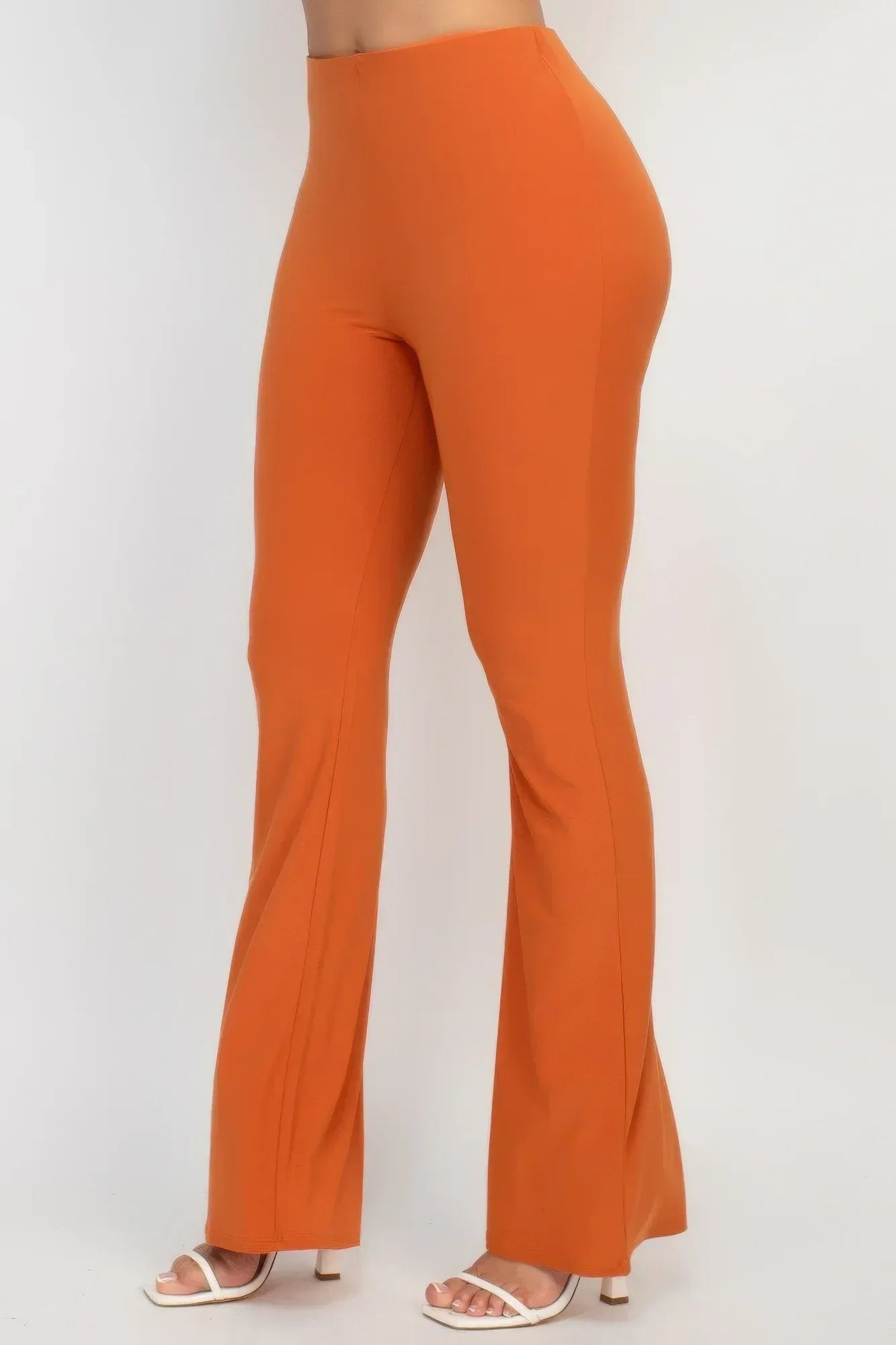 Fit And Flare Elastic Casual Pants | Mixtshop LLC