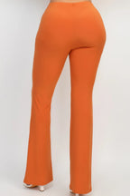 Fit And Flare Elastic Casual Pants | Mixtshop LLC
