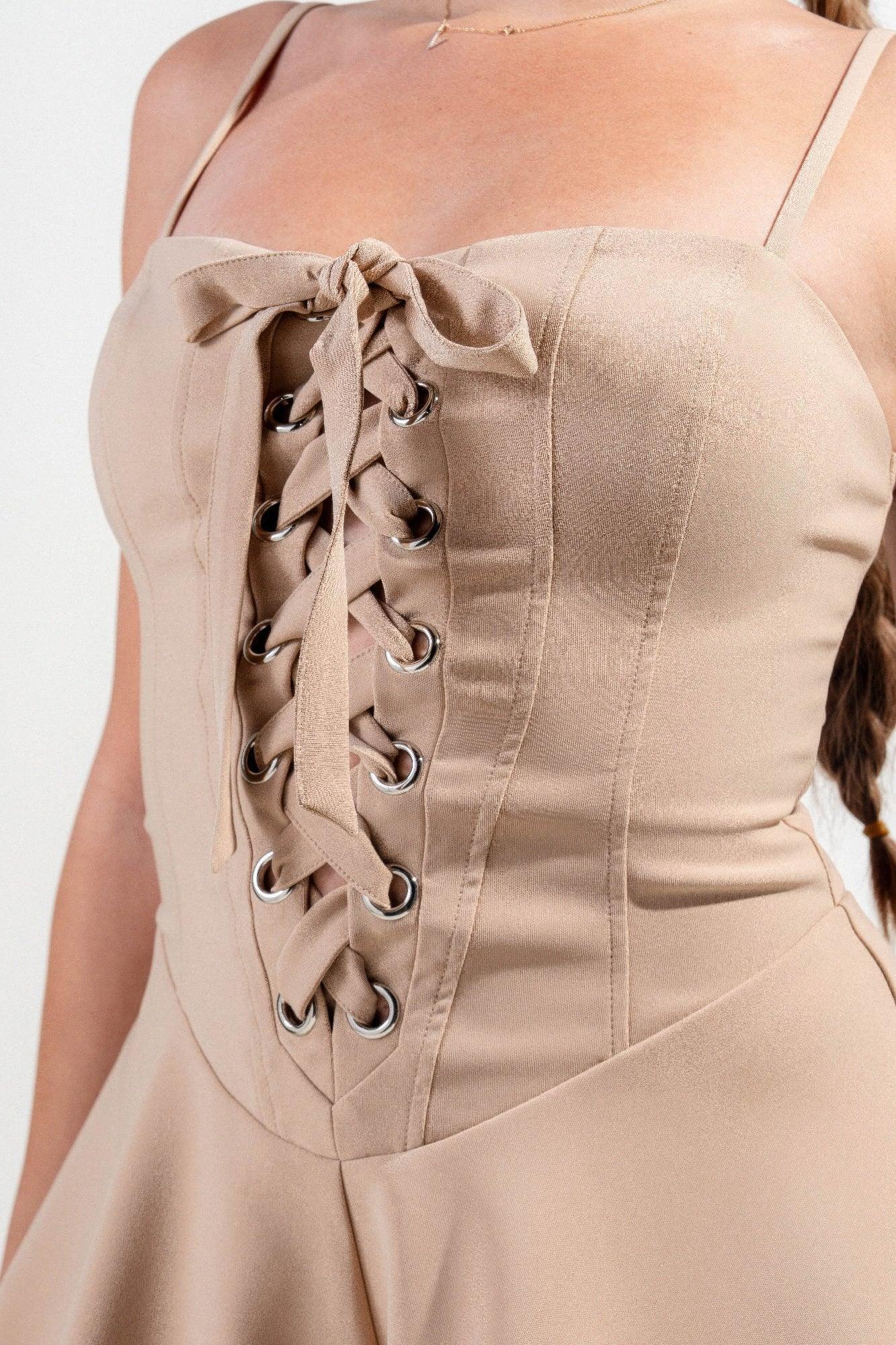 Stretch Woven Jumpsuit | Mixtshop LLC
