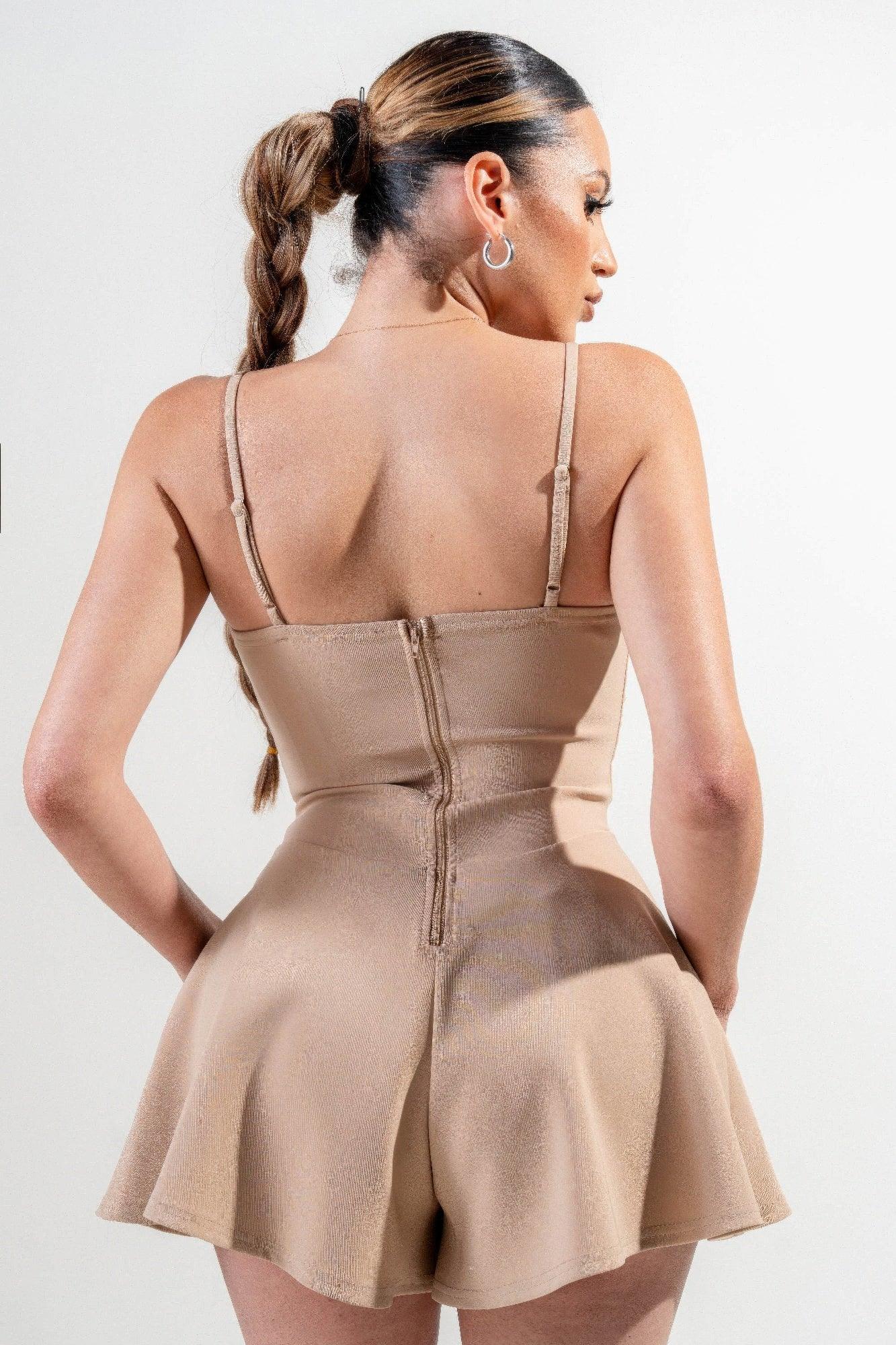 Stretch Woven Jumpsuit | Mixtshop LLC