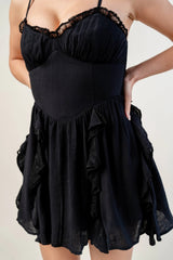 Crinkle Lined Dress | Mixtshop LLC