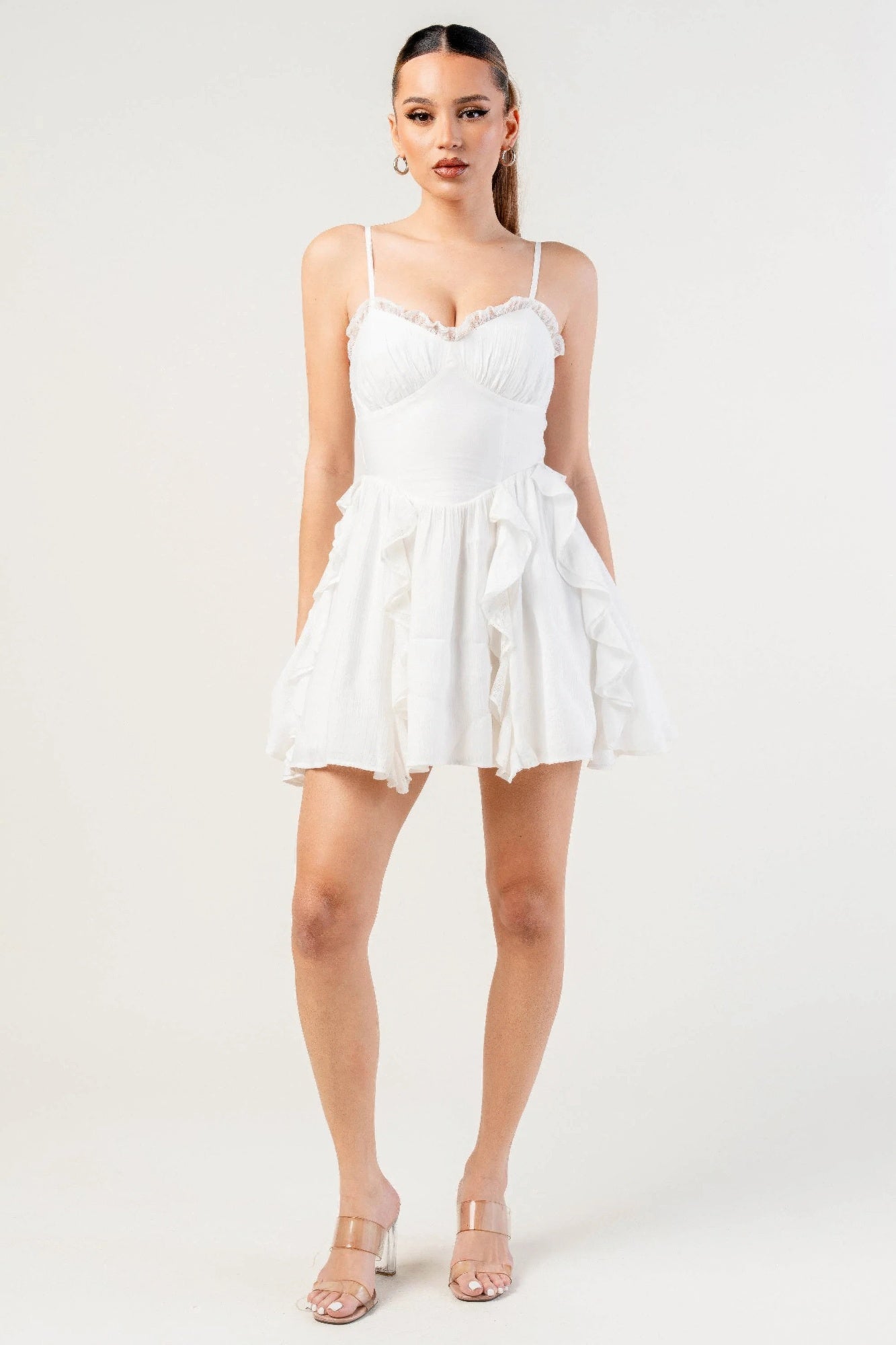 Crinkle Lined Dress | Mixtshop LLC