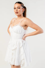 Crinkle Lined Dress | Mixtshop LLC