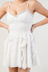 Crinkle Lined Dress | Mixtshop LLC