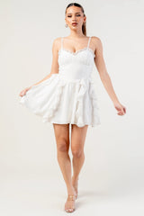 Crinkle Lined Dress | Mixtshop LLC