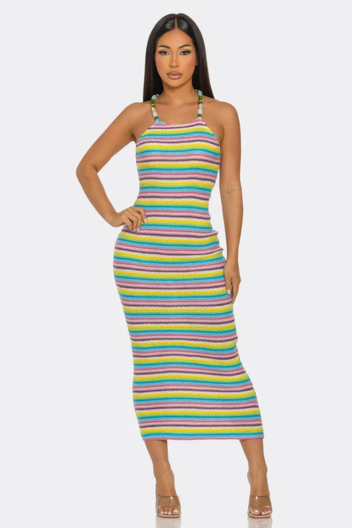 Samantha Midi Dress | Mixtshop LLC Main image