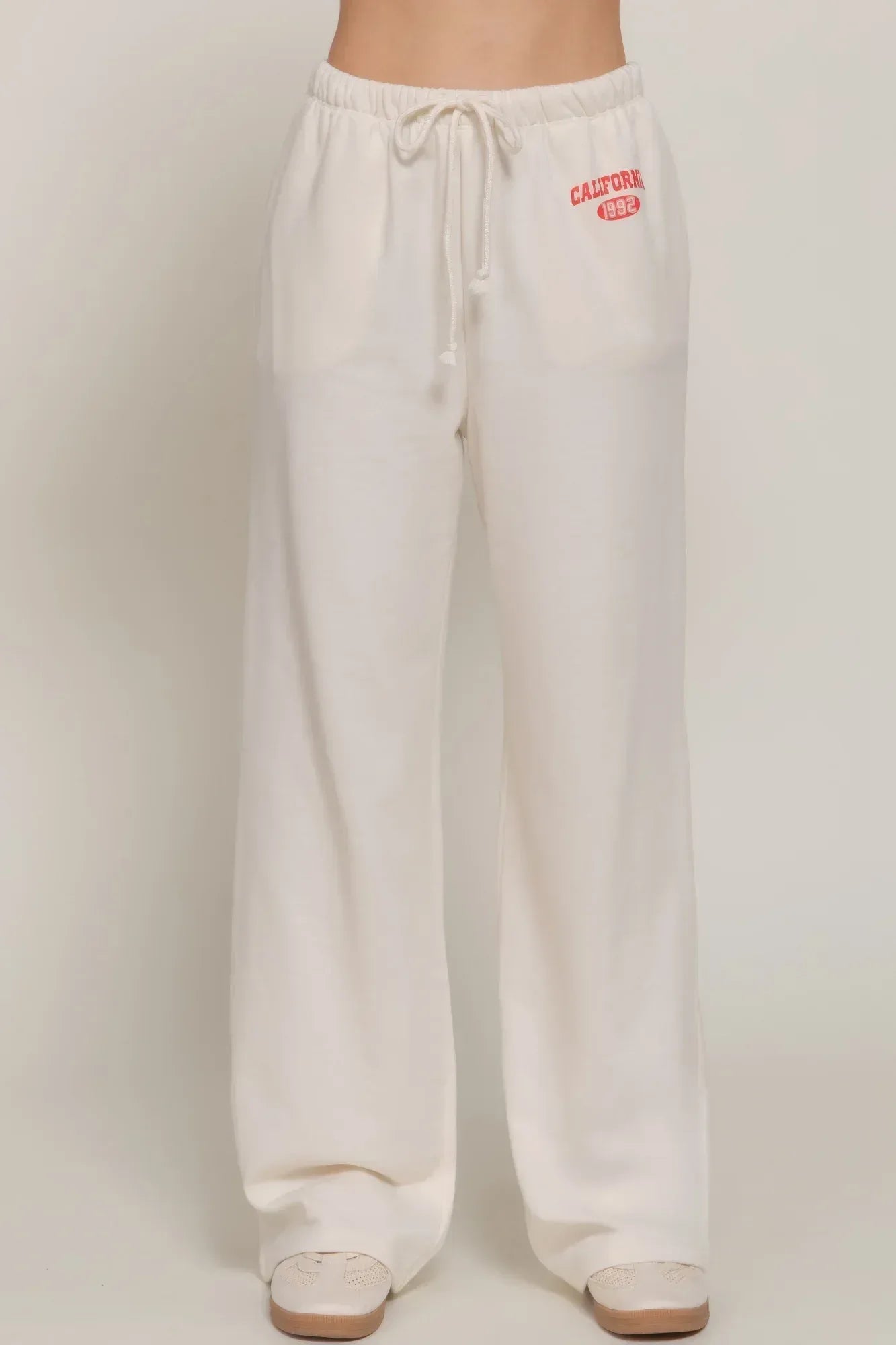 Waistband Print Detail Sweatpants | Mixtshop LLC