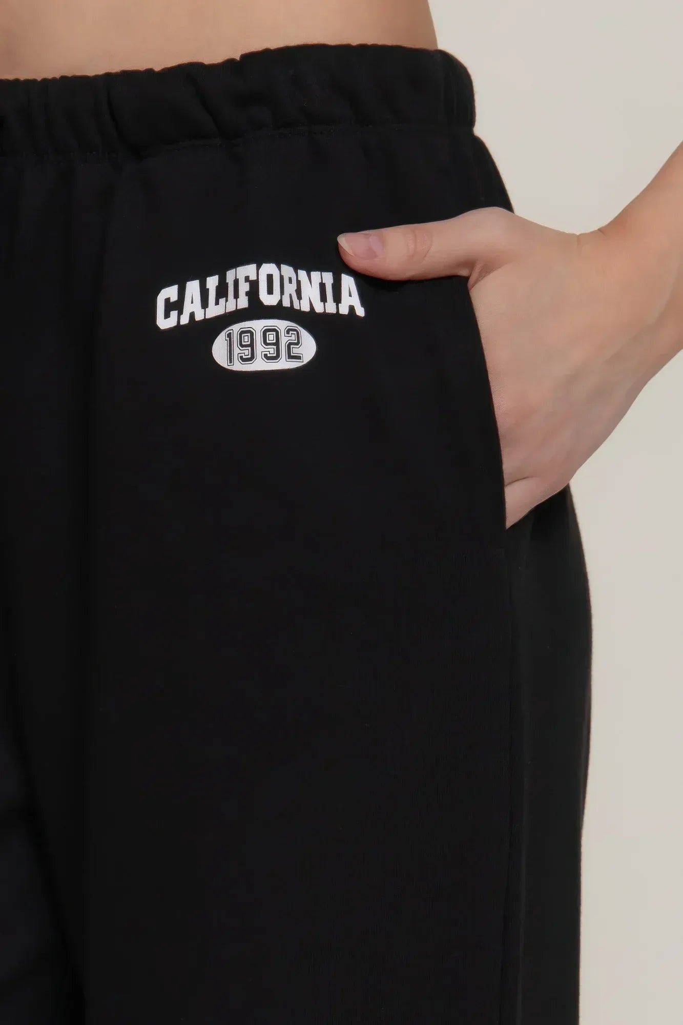 Waistband Print Detail Sweatpants | Mixtshop LLC