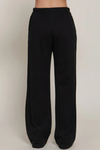 Waistband Print Detail Sweatpants | Mixtshop LLC