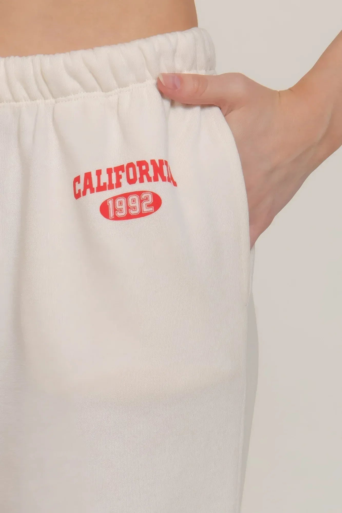 Waistband Print Detail Sweatpants | Mixtshop LLC