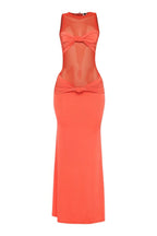 Mesh Contrast Rube Maxi Dress | Mixtshop LLC