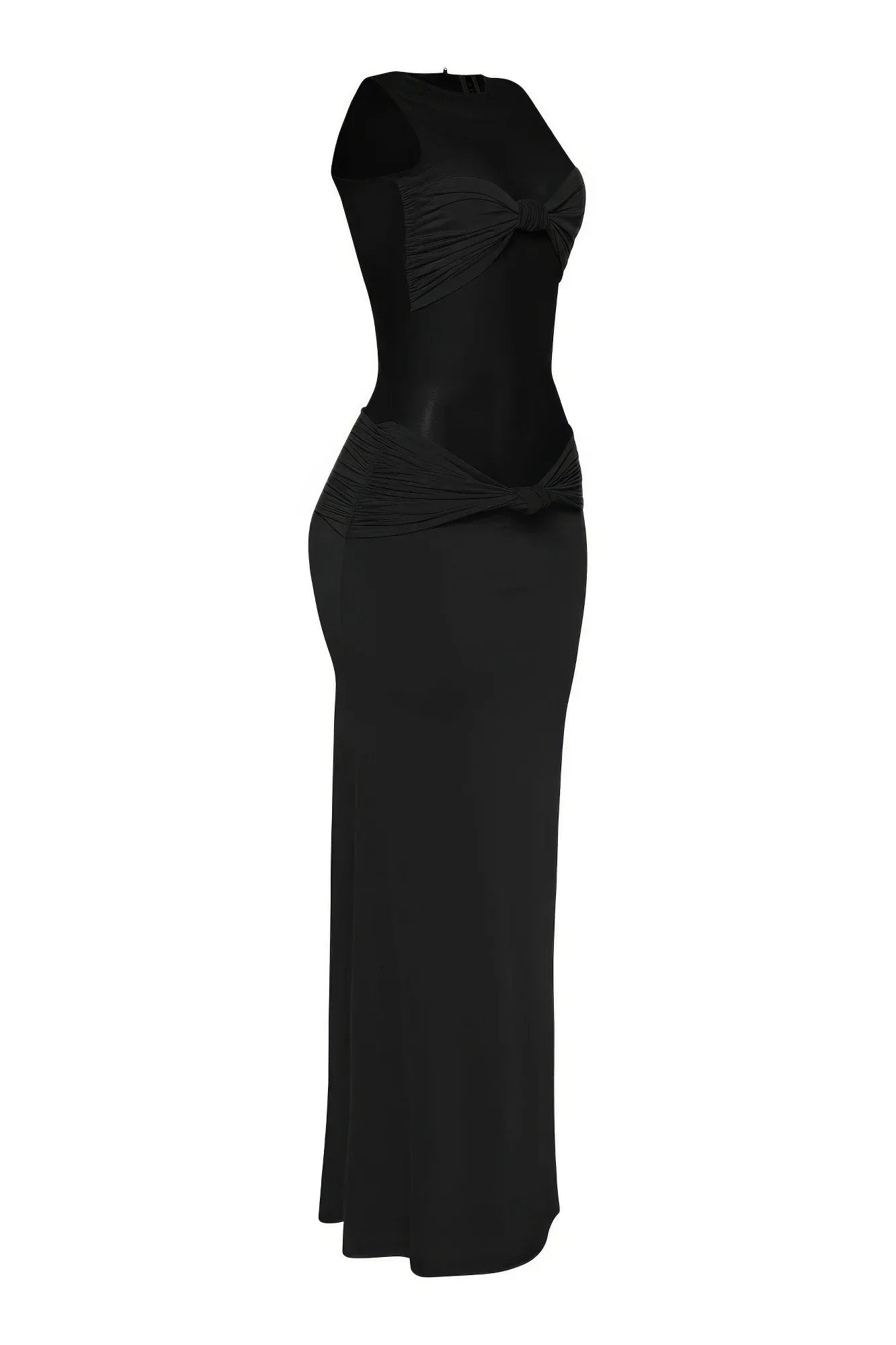 Mesh Contrast Rube Maxi Dress Secondary image