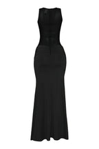Mesh Contrast Rube Maxi Dress | Mixtshop LLC
