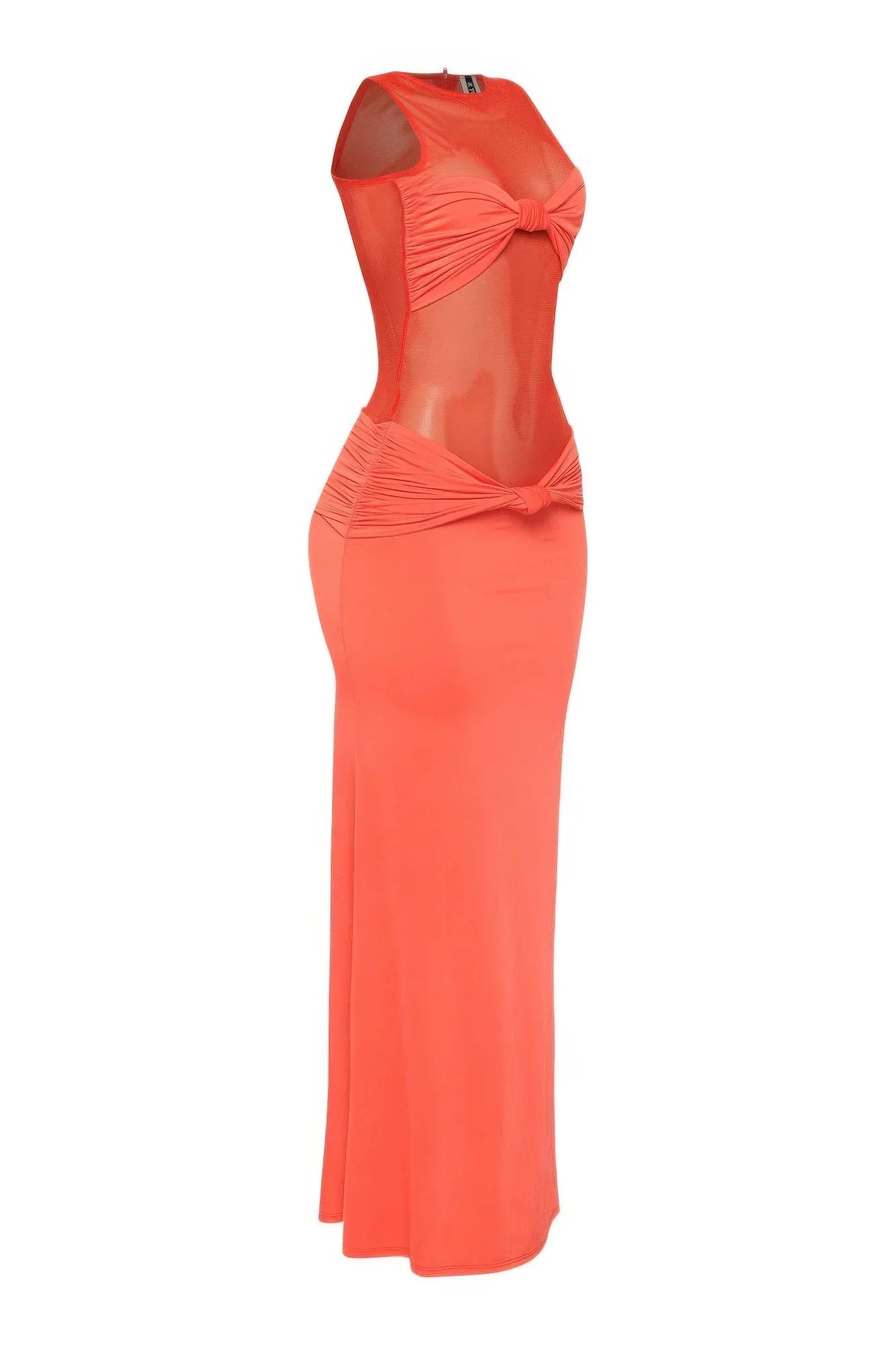 Mesh Contrast Rube Maxi Dress Secondary image
